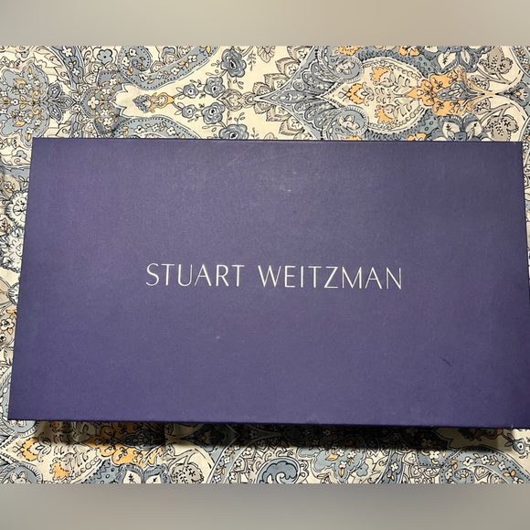 Stuart Weitzman BNWB HILINE Over the Knee High Grey Suede Boots Sz 11. - Picture 5 of 6